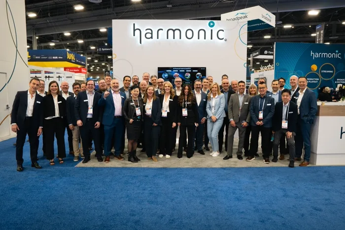 Harmonic trade show photo